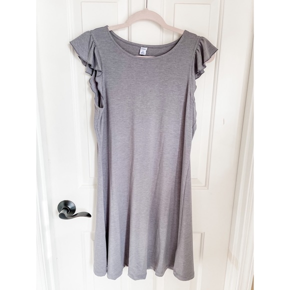 NWT Old Navy Ruffle Sleeve Swing Dress - Picture 1 of 3